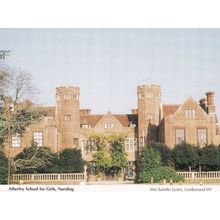 Atherley Nursling Nursing School For Girls Hampshire Postcard