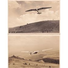 Der Deutsche Segelflug Atalante mit K Schmidt German Aviation 2x Postcard s