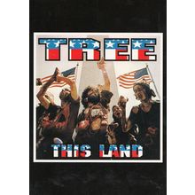 Tree This Land Is Your Land CD Frank Kozik Concert Poster Postcard