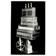 Eduardo Paolozzi The City & The Circle Square Sculpture Real Photo Art Postcard