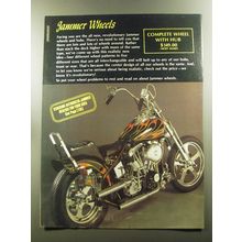 1978 Jammer Motorcycle Wheels Advertisement - Complete wheel with Hub $149