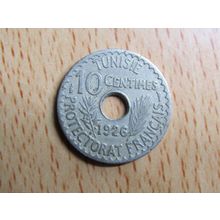 Tunisia 1926 Centimes Coin