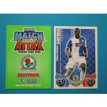 57. Christopher Samba - Blackburn Rovers - Match Attax 2010/11 Football Card EF1