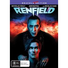 Renfield DVD | Nicholas Hoult, Awkwafina, Nicolas Cage | Region 2 & 4
