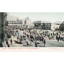 Labour Day in Johannesburg South Africa Trades Procession March Old Postcard