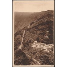Countisbury Hill, Lynmouth, Devon, 1937 - Cunn's Postcard