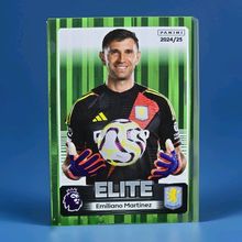 Emiliano Martinez Elite Green Parallel #104 Panini Premier League 25 Sticker