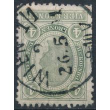 Emperor Franz Josef I: 4k P12½ - Austria 1899 - FH - MiNr 83C