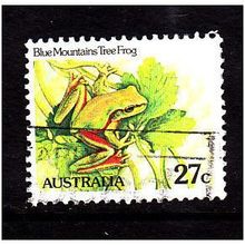 Australia 1981-83 SG790 Wildlife - Blue Mountain Tree Frog 27c used stamp