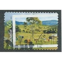 AUS 2012 60c (S/A) 'LIVING AUSTRALIA- RURAL POSTBOXES' FINE USED (EBID36-847)