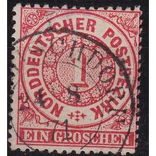 GERMANY Norddeutsch [1869] MiNr 0016 ( O/used ) [05]