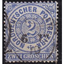 GERMANY Norddeutsch [1869] MiNr 0017 ( O/used ) [01]