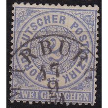 GERMANY Norddeutsch [1869] MiNr 0017 ( O/used ) [05]