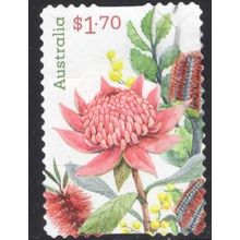 2025 CHERISHED CELEBRATIONS, NATIVE FLOWERS, USED SELF-ADHESIVE STAMP 408/9 +