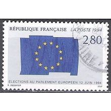 France 1994 Michel 3007 O Cote (2008) 1.00 € Elections au Parlement Européen
