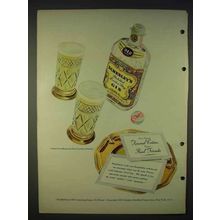 1940 Schenley Gin Ad - For Your Severest Critics Your Friends
