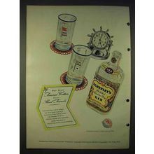 1940 Schenley Gin Ad - For Your Real Friends