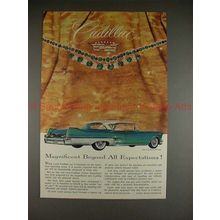 1957 Green Series Sixty Special Cadillac Ad, NICE!!