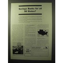 1964 National Association of Mutual Savings Banks Ad