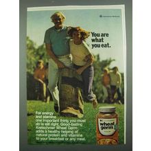 1974 Kretschmer Wheat Germ Ad - What You Eat