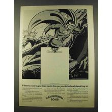 1974 Hammermill Bond Paper Ad - Clark Kent Superman