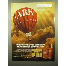 1974 Lark Cigarettes Ad - Smoothness You Can Taste