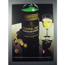 1974 Harvey's Bristol Dry Sherry Ad - Separate Best