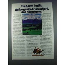 1981 Air New Zealand Ad - The South Pacific