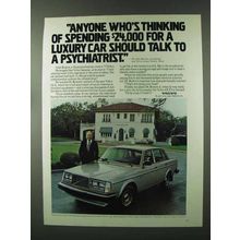 1980 Volvo GLE Ad - Talk to a Psychiatrist