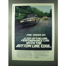 1980 Volvo GT Ad - Top-of-the-line Performance