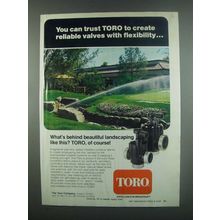 1984 Toro Irrigation Products Ad - Reliable Valves
