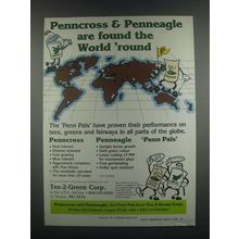 1985 Tee-2 Green Corp. Penncross & Penneagle Grass Ad