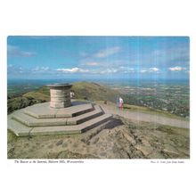 BEACON AT THE SUMMIT, MALVERN HILLS, WORCESTERSHIRE unused postcard John Hinde =