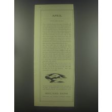 1954 Midland Bank Ad - April Foundlings