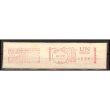 Used Revenue 75c Meter New York, NY. United Nations Postage E1060