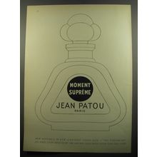 1951 Jean Patou Moment Supreme Perfume Advertisement