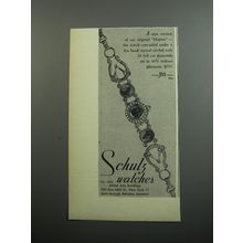 1952 Schulz Watch Ad - A new version of our original Hunter