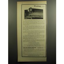 1952 Save the Children Federation Advertisement - Waiting..