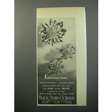 1955 Black, Starr & Gorham Jewelry Ad - Christmas Stars