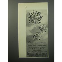 1955 Black, Starr & Gorham Jewelry Ad - Your summer stars