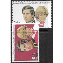 1981 SG 821/822 - MNH (**)