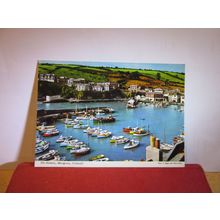 THE HARBOUR, MEVAGISSEY, Cornwall unused postcard by John Hinde 2DC 390 =