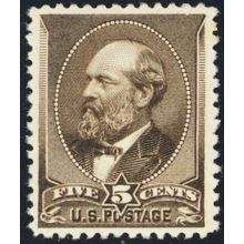 205, Mint VF LH 5¢ - Well Centered - Stuart Katz