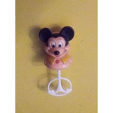 Old Vintage Original Danara Walt Disney Mickey Mouse Plastic Raddle 1960/70s