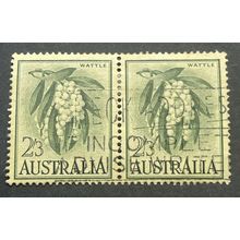 AUSTRALIA 1959 SG 0324 USED PAIR