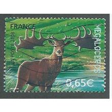 FRA 2008 65c 'PREHISTORIC ANIMALS' FINE USED (EBID51-092)