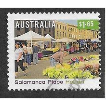 AUS 2008 $1.65 'TOURIST PRECINCTS -SALAMANCA' (P14 X 13.5)FINE USED(EBID68-484)