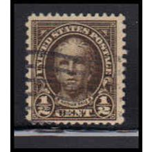 Used 653 1/2c Nathan Hale Fine K0401