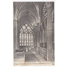 Chapel of the Nine Altars Durham Cathedral Auty Series Postcard 153