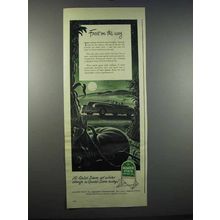1947 Quaker State Motor Oil Ad - Frost on the Way